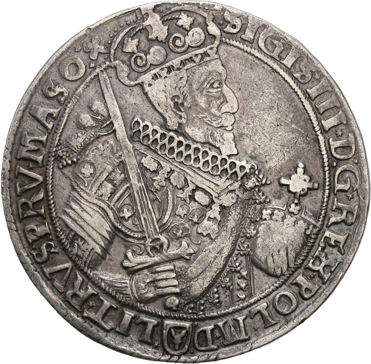 Zygmunt III Waza.Talar 1630, Bydgoszcz - RZADKOŚĆ R6